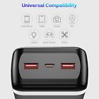 Power Bank 50000mah 22 5w Fast Charging Portable Charger With Flashlight  3 Outp