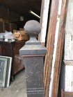 Mar Antique Carved Victorian Newell Post For Stairway 55 X 7    Square