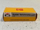 Vintage Kodak Verichrome Pan  Triple Print Color Film 127   Kodachrome Box W tin