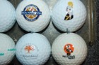 Set Of  12 Golf Ball Collectible Logo Country Club   Course   Links