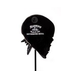 Alchemy Gothic Nevermore Skull Raven Masque Ornament Resin Mask Steel Decor V122
