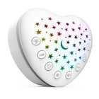 White Noise Machine   Baby Sleep Soother  15 Sounds  Projector Night Light  Port