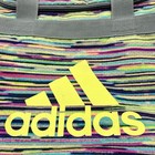 Adidas Diablo Small Duffel Bag Multicolor Striped Pattern Carry On Gym Bag
