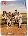 1d one Direction Group Spiral Notebook 10 5  X 8  Discontinued Rare Collectible