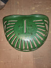 Cw ww Marsh Cast Iron Implement Tractor Seat Old Vtg Farm Plow