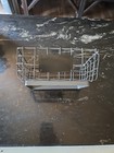 Wired Metal Basket With Black Aluminum Plate