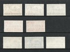 Bahrain Sg 94-96ab Overprint On Castles  All Types Mnh