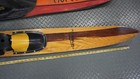 Vintage Maherajah Slalom Water Ski Wood 67 5  Carry Bag Included Free Ship Usa