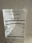 Limited Edition 67 In And Out Burger Receipt