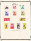 1964 Birds Of Burma  Four Complete Different Mint Sets  Scott Value  260
