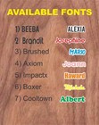 Custom Personalized Vinyl Name Decal Sticker   Car Window Tumbler Wall