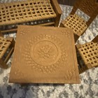 Vintage Beautiful Wooden Doll House Furniture  Lot Table Chairs Couch Handmade