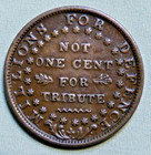 Rare 1841 Pre Civil War U s  Hard Times Token - Webster Credit Currency -lot 337