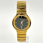 Rado Diastar 12902853 Wristwatch Gold Dial Timepiece Authentic Genuine