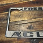 Vintage Fresno California Acura Honda  Dealership License Plate Frame