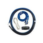 Open Box Kicker 46ck4 Complete Four Gauge Wiring Kit W  2-channel Amplifier Kit