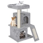 Play House Condo Pet House 34  Cat Tree Tower Great For Multiple Cats Scratcher