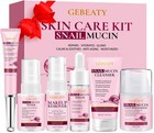 6-piece Snail Mucin Skin Care Set   Hydrating   Soothing Routine For Dry Skin