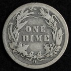1893-o Barber Silver Dime Vg E311 Wsng