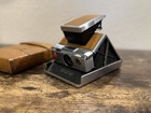 Polaroid Sx-70 Land Camera Alpha 1 Instant Film Camera W  Leather Case Tested