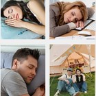 3d - Travel Silk Eye Mask Sleeping Soft Padded Shade Cover Rest Relax Blindfold