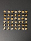 Wood Star Cutout Pieces For Diy Crafts   American Flag  Made In Usa Wooden Stars