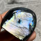 75g  Natural Purple Labradorite Quartz Crystal Stone Specimen Healing