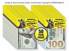 The Pranking Zebra Funny Novelty Gag Gift Fake 100 Dollar Bill Prop 1 Pcs