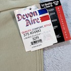 Devon Aire Ladies 32r Khaki Cool Cotton Breeches Riding Pants Equestrian New Nwt