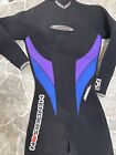 Henderson Wetsuit Hyper Stretch 5mm Wms 4 Purple Blue Black Never Used