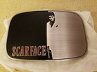 Vtg New Belt Buckle 1983 Scarface Movie   al Pacino   3-toned Sealed Package