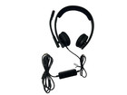 Lot Of 4 Logitech H570e A-00064 Black Usb Stereo Headset