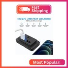 On off Switch Rv Usb Outlet 4 8a 12v 24v Dual Usb Power Outlet Wall Charger Sock