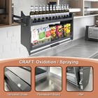 24   30   36   Pull Down Shelf 2 Tier Pull Down Cabinet Organizer 66lbs Capacity