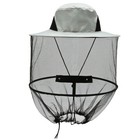 Beekeeping Veil Sun Hats Anti-mosquito Bug Insect Head Net Cap Mesh Face Mask