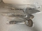 Nib New  Vera Wang Wedgwood Chime Stainless Steel Serving Set Of 3 Ladle Spoon
