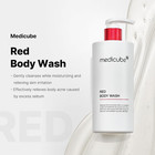 Medicube Red Body Wash - Low Ph Clarifying Body Wash For Back   Chest   Hydratin
