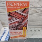Pro Perm 36 Salon Hair Perm Rods Medium Curl Rods Kit  2 Professional Vtg New