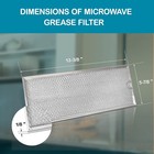 Microwave Grease Filter Wb06x10596 Replacement For Many Ge Microwaves