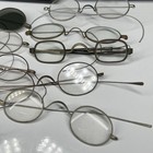 13 Lot Of Antqiue Early Eyeglasses Spectacles W  Original Cases Some Gold Filled