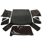 Black Replacement Soft Top Tinted Windows For Jeep Wrangler Tj 1997-2006