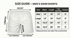 Men s Swim Trunks  Cargo Shorts Quick Dry  w Mesh Lining  3 Pockets  2 Pairs