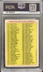 1985 Garbage Pail Kids Series 2 Os2 Rappin  Ron 46a Glossy Fran C l Psa 10 Gem