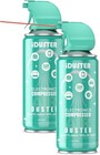 Compressed Canned Air Duster For Computer - Disposable Electronic Keyboard Cl   