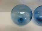 2 Vintage Japanese Glass Fishing Floats