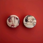 2 Trevor Brown Lapel Pins Buttons Frm  babies     medical Fun  Round 2009-2010