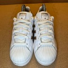 Adidas Superstar Womens Shoes White Metallic Copper Gold Cg5463 Size 7