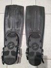 Aqua Lung Stratos Adj Open Heel Adjustable Scuba Diving Fins Size  Regular