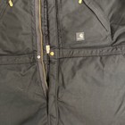 Carhartt Men   s Arctic Quilt Lined Yukon Extreme Coveralls X06 Black Sz 54 R