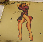 The Original Sailor Jerry Spiced Rum Limited Edition Print Poster   Tube Vintage